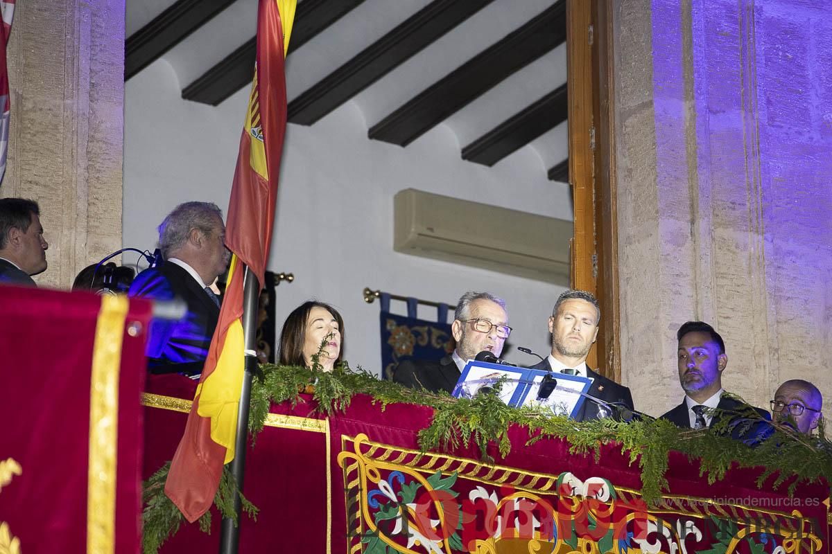 Pregón de Fiestas en Caravaca