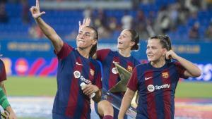 Patri Guijarro, Mapi León y Claudia Pina.