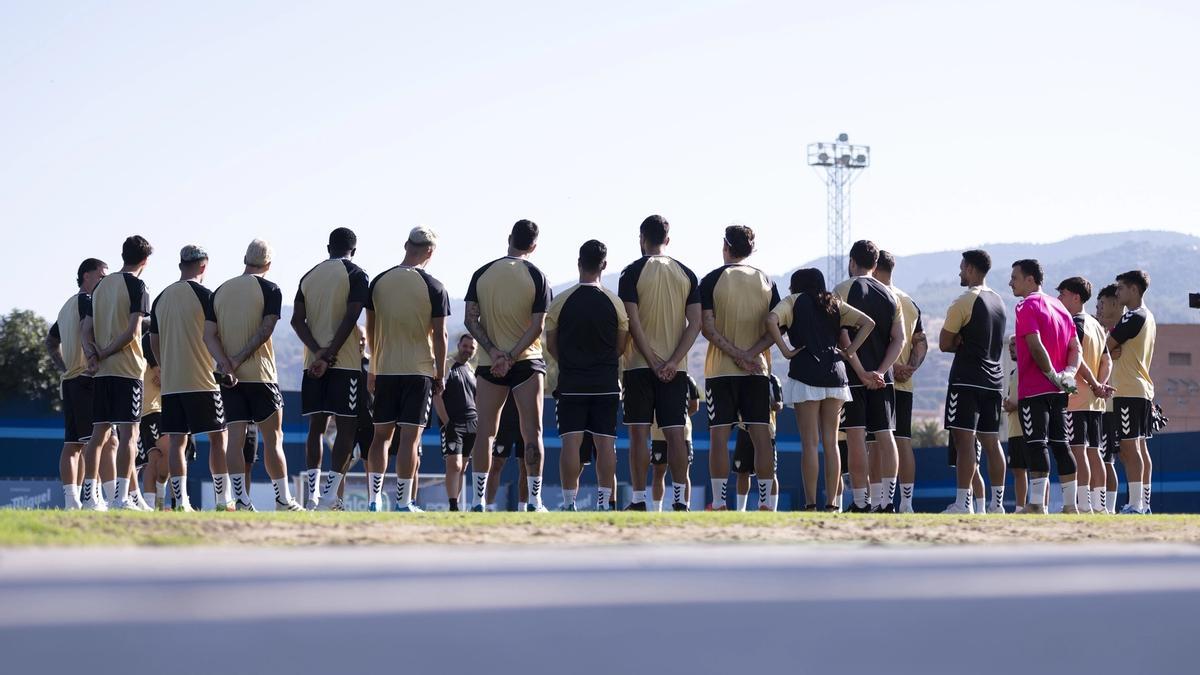 El Málaga CF en su primera sesión de la temporada 2026/2027.