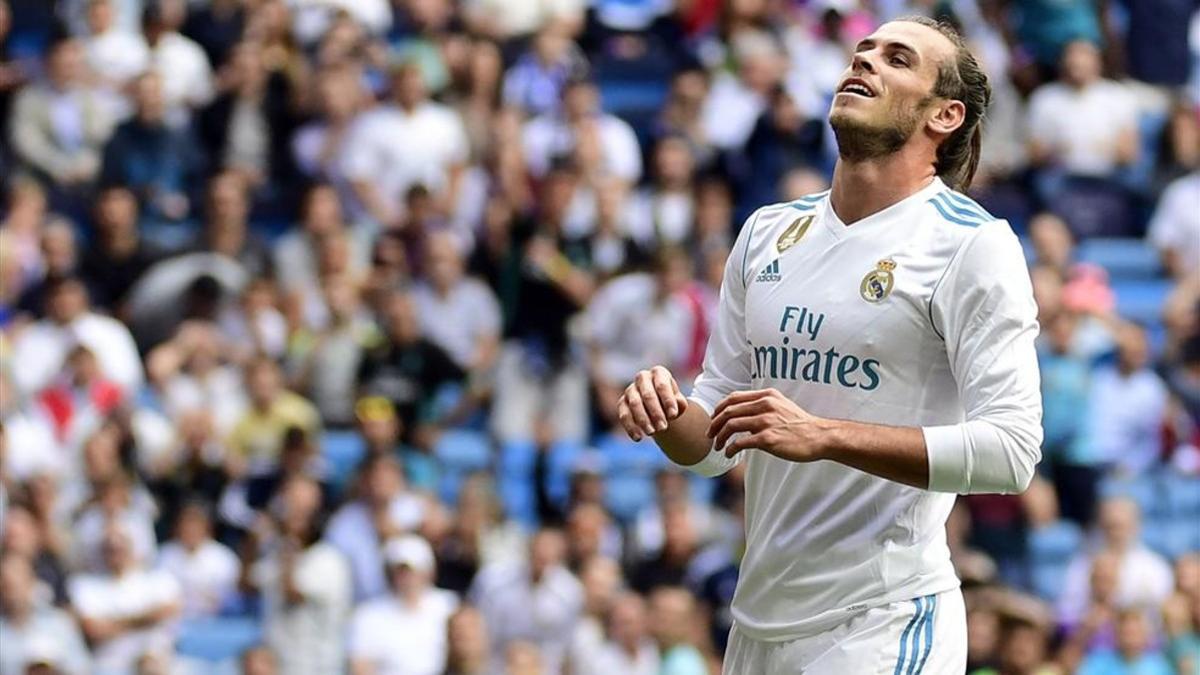 Bale se lamenta tras una ocasión perdida