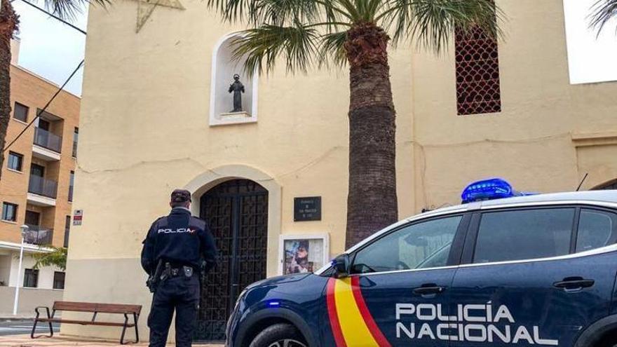 Detenidos en Murcia por asaltar las sacristías de varias iglesias