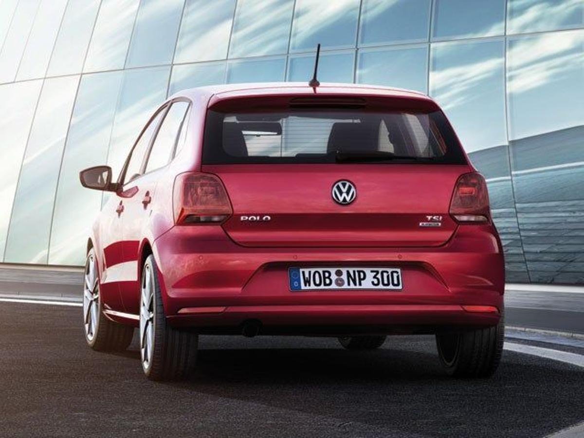 Parte trasera del nuevo Volkswagen Polo