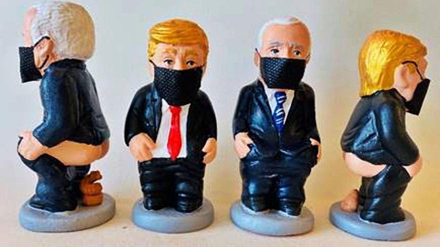 Torroella Trump i Biden ja tenen el seu caganer