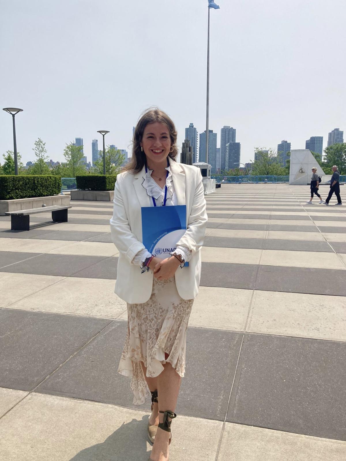 Miriam Rubio, trabaja actualmente en la Alianza de Civilizaciones de Naciones Unidas, en Nueva York.