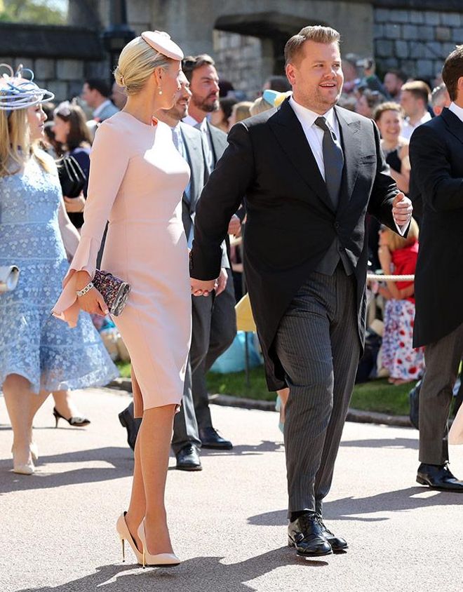 James Corden y su mujer Julia Carey