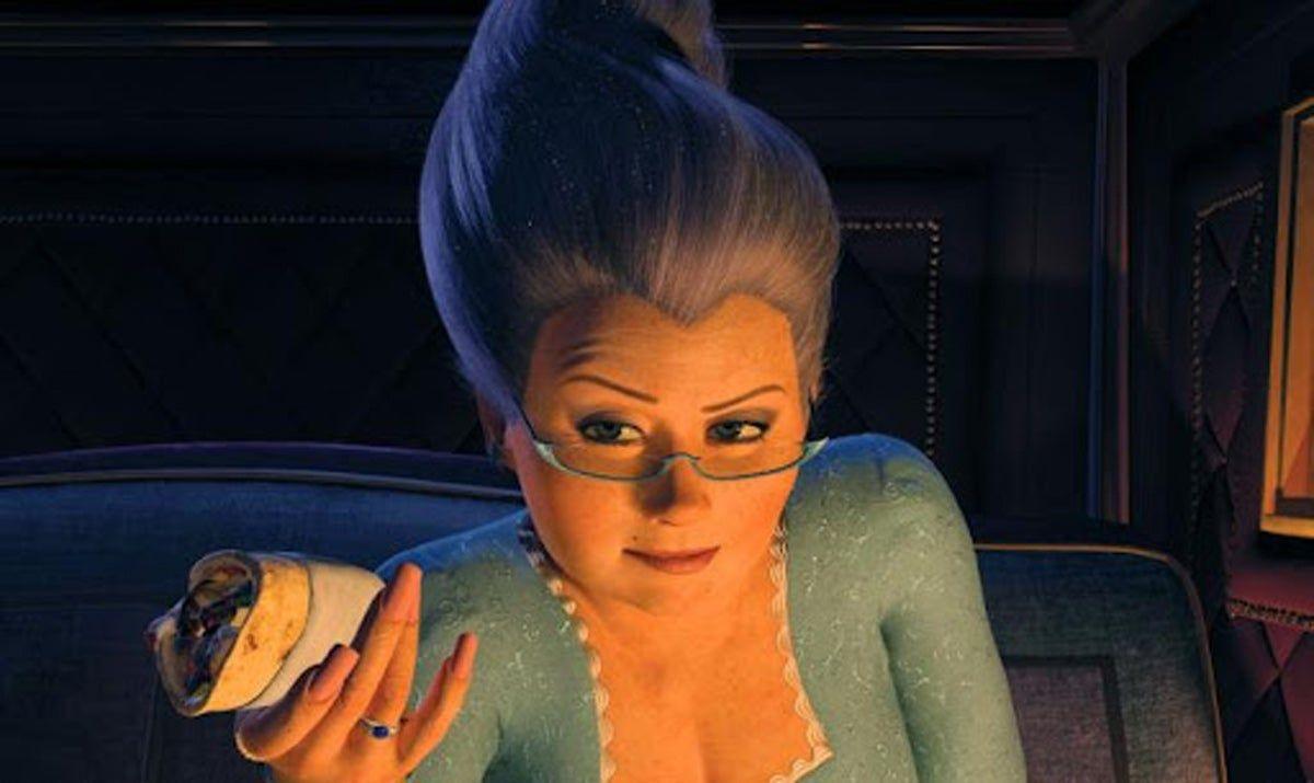 Manicura Kardashian de Hada Madrina de Shrek 2