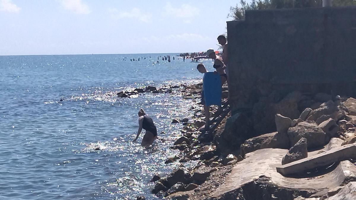 La playa desaparecida de la costa de les Marines de Dénia