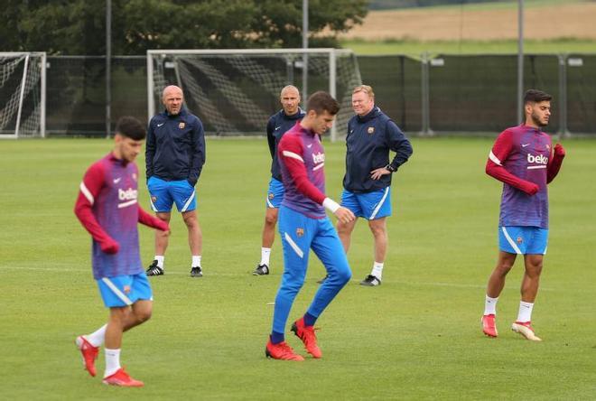 Las mejores imágenes del entrenamiento de hoy del Barça