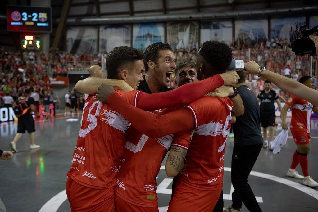 El Jimbee Cartagena celebra su segunda liga consecutiva