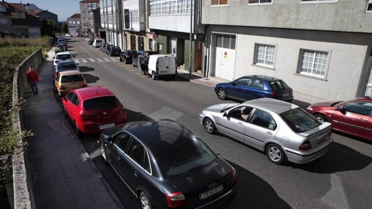 La rúa Gradín.