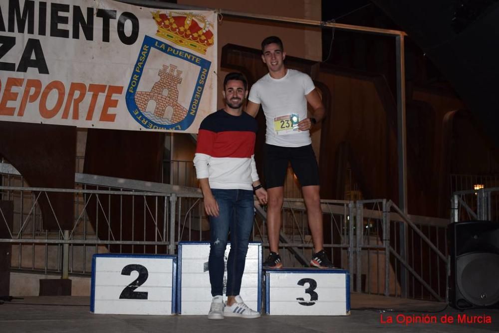 Podios IV Carrera Popular Puentes de Cieza