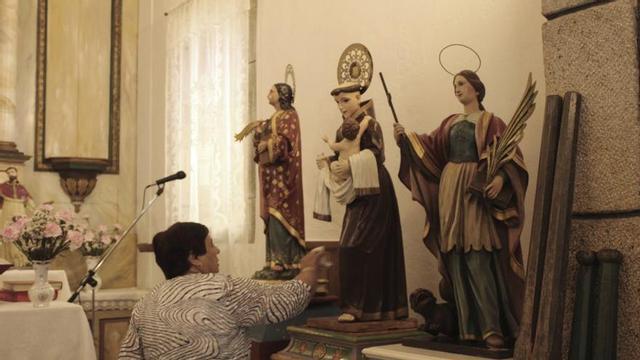 Unha estampa da celebración festiva.