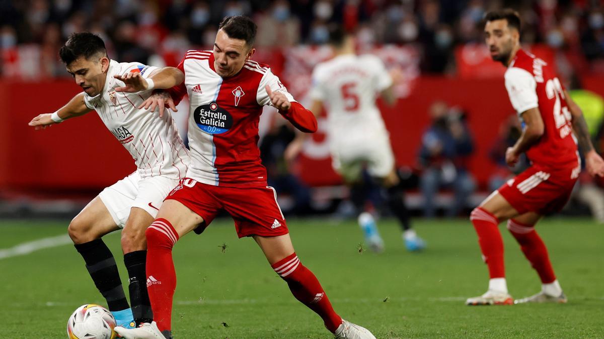 Las mejores imágenes del encuentro del Celta ante el Sevilla