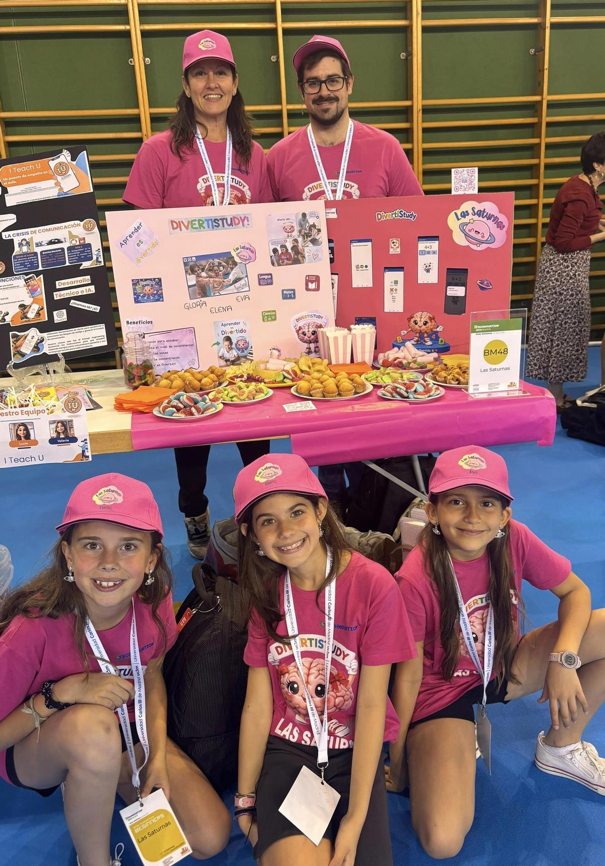 'Las Saturnas' del CEIP Montecanal, con su proyecto Divertistudy se clasificó para la semifinal internacional que tendrá lugar en septiembre.