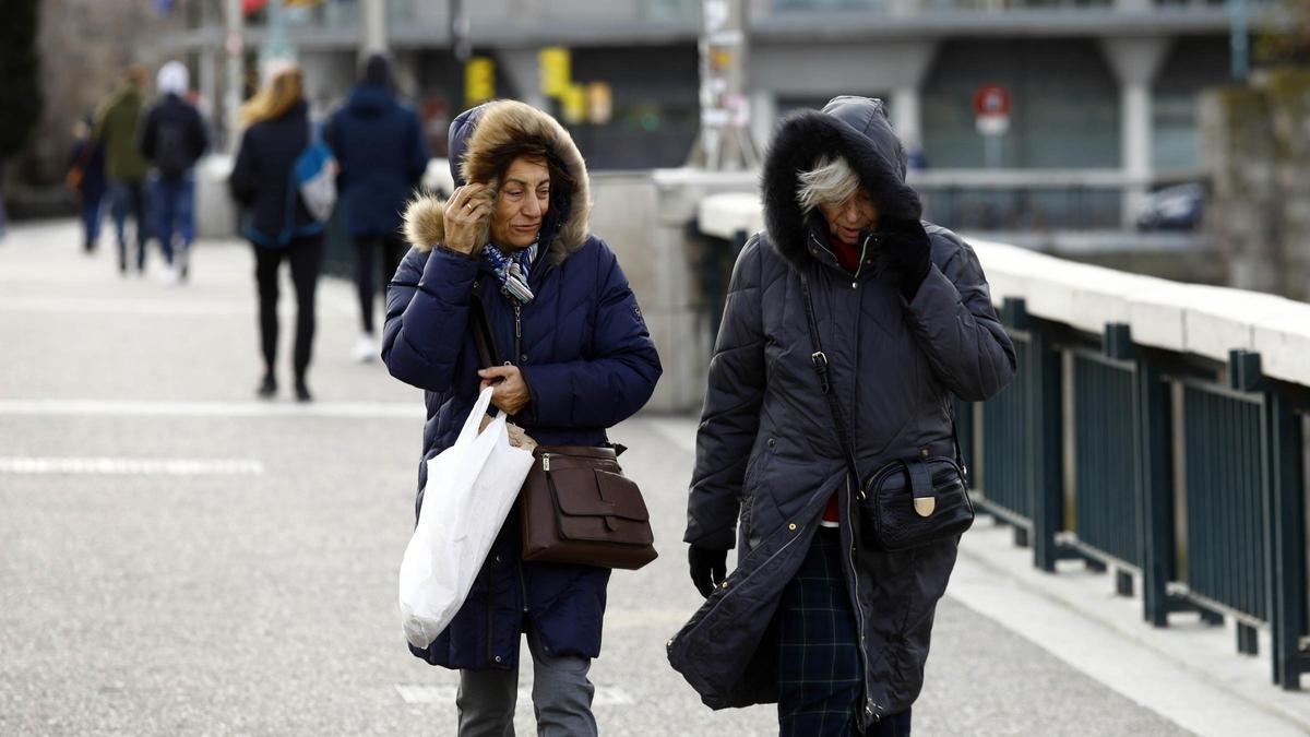 El frío y el viento serán los protagonistas del Puente de San Valero en Zaragoza