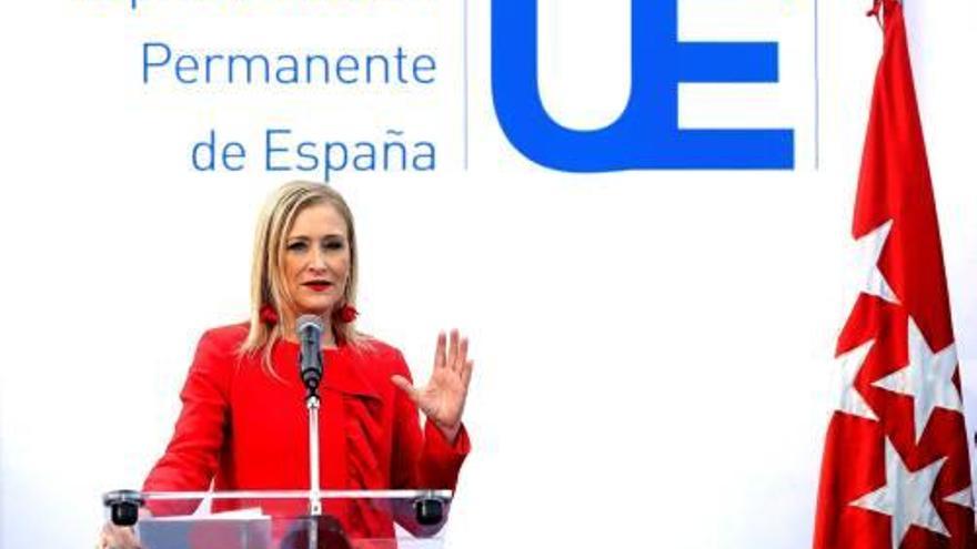 Cifuentes reclama més inversió per a la Comunitat de Madrid.