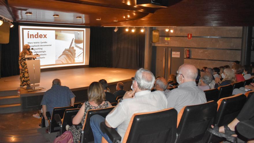 Presentació de l&#039;estudi a càrrec de Sònia Díaz