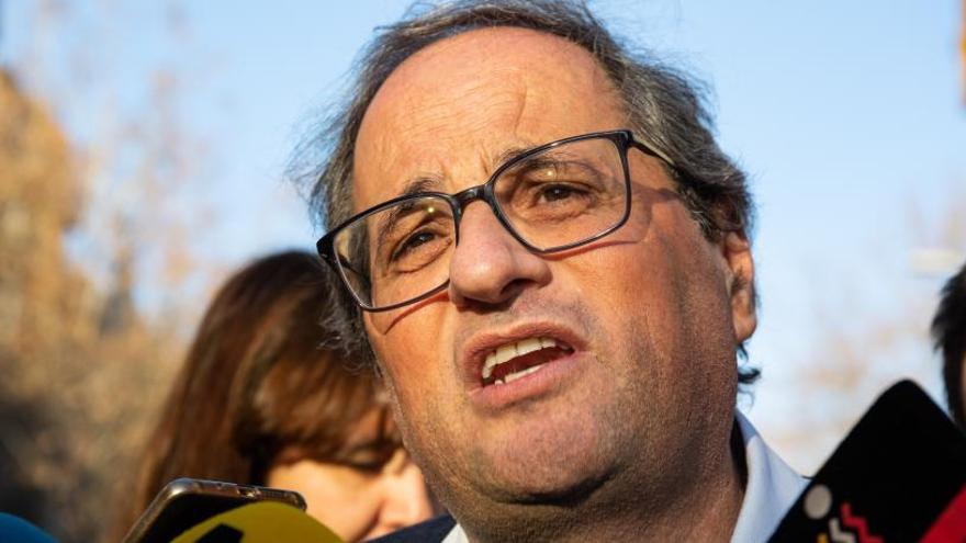 El presidente de la Generalitat, Quim Torra.