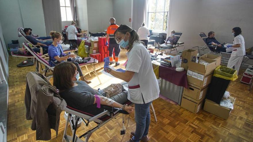 Últim dia de la marató de donació de sang a la Casa de Cultura