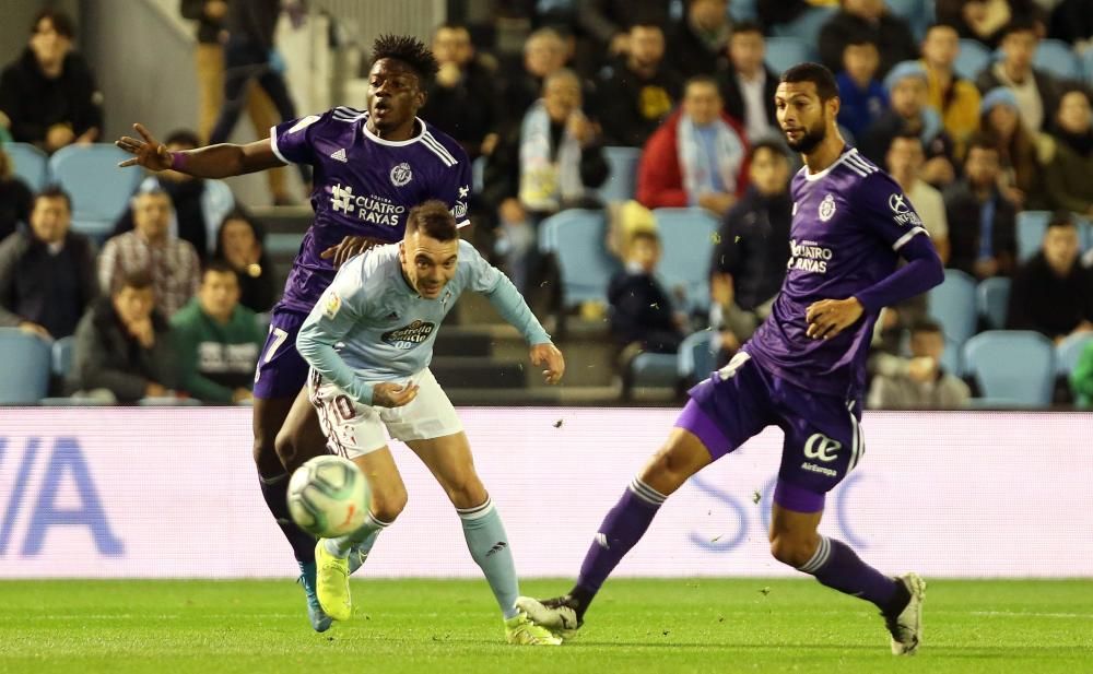 Las imágenes del Celta - Valladolid