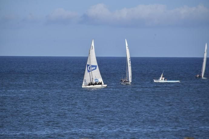 21-09-19 DEPORTES. BAHIA DEL PUERTO. LAS PALMAS DE GRAN CANARIA. Vela latina. Desempate Guanche-Tomás Morales por el título del Campeonato. Fotos: Juan Castro.  | 21/09/2019 | Fotógrafo: Juan Carlos Castro