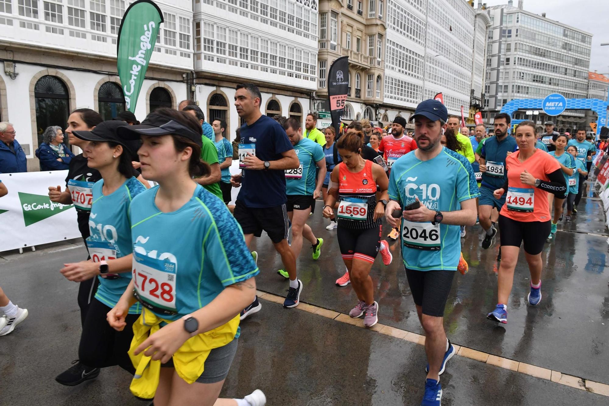 Carrera popular Coruña10: 2.186 corredores cruzaron la línea de meta