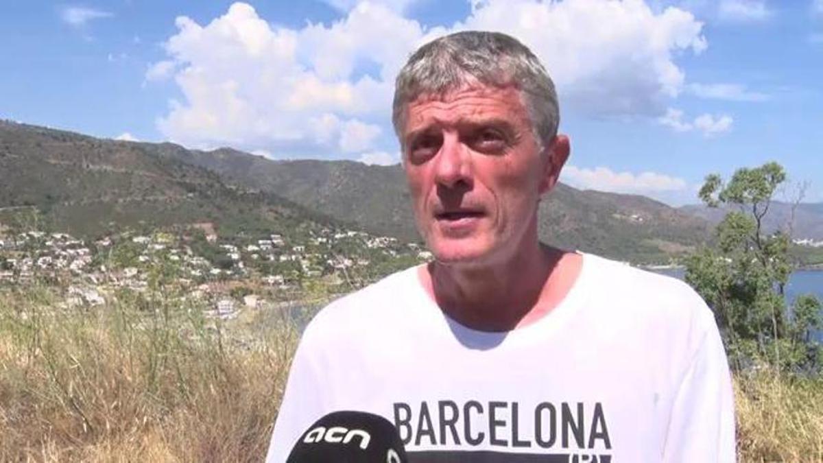 El regidor de Seguridad del Port de la Selva, Roger Pinart, en una imagen de 2018.