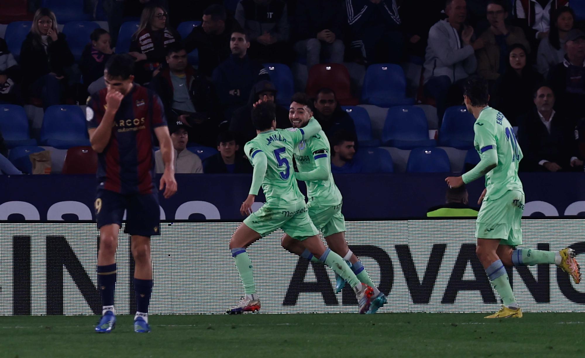 Las mejores imágenes del Levante UD- Getafe de Copa del Rey