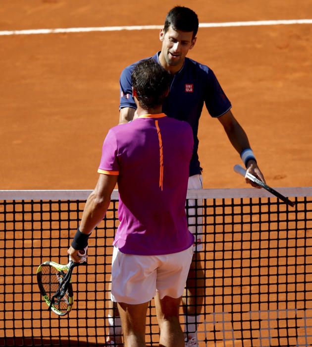 Las mejores imágenes del partido entre Nadal y Dkojovic.