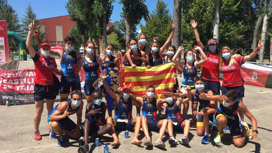 La selección valenciana de triatlón busca revalidar título en La Rioja