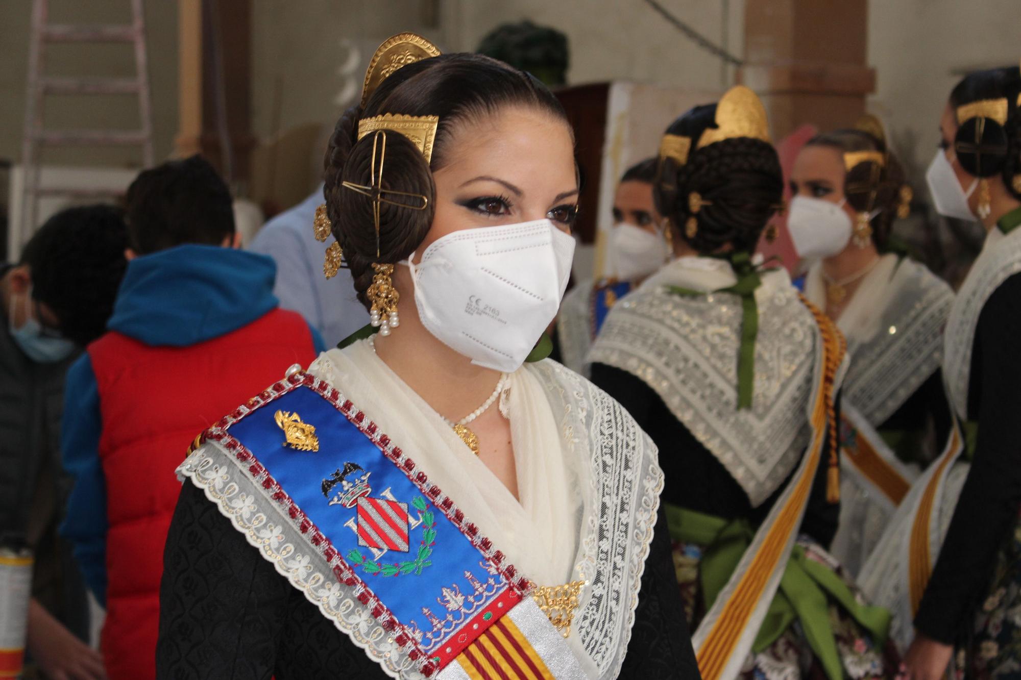 Tutorial de Fallas para Consuelo y la corte en la fiesta del Patrimonio