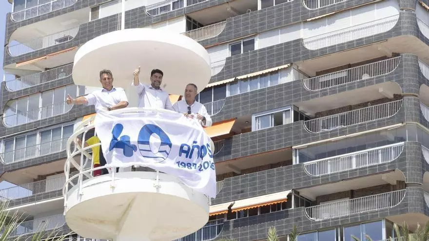 Bandera azul para la playa de San Juan