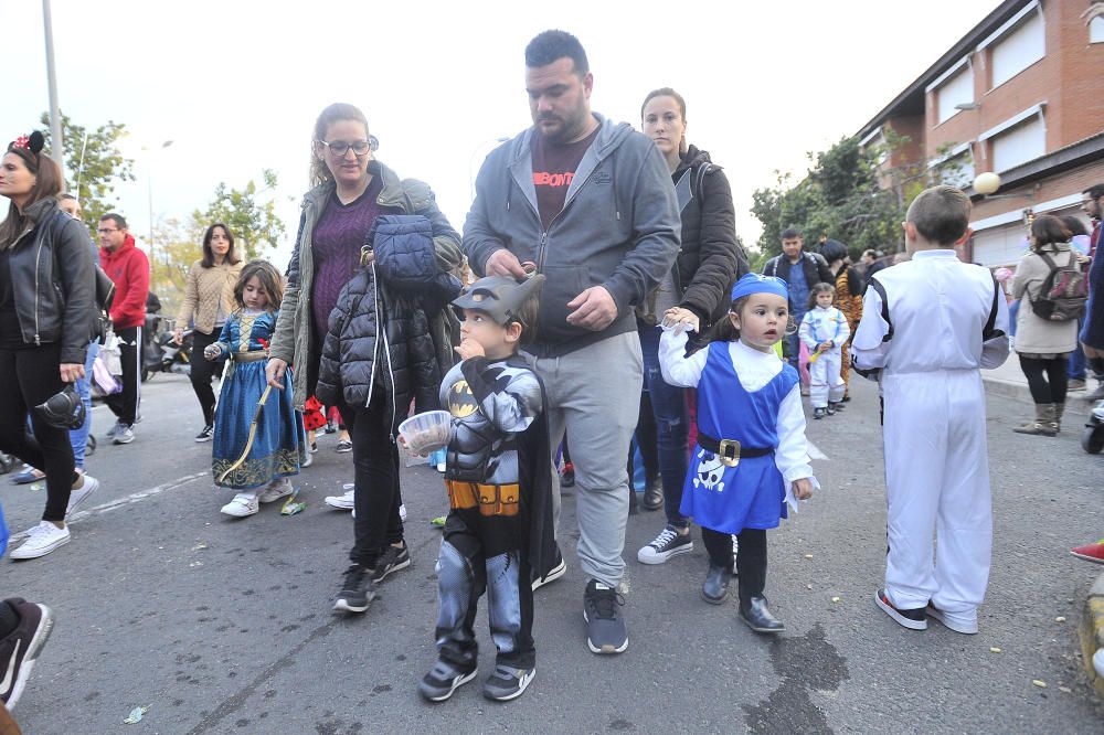 Un instante del carnaval en El Pla