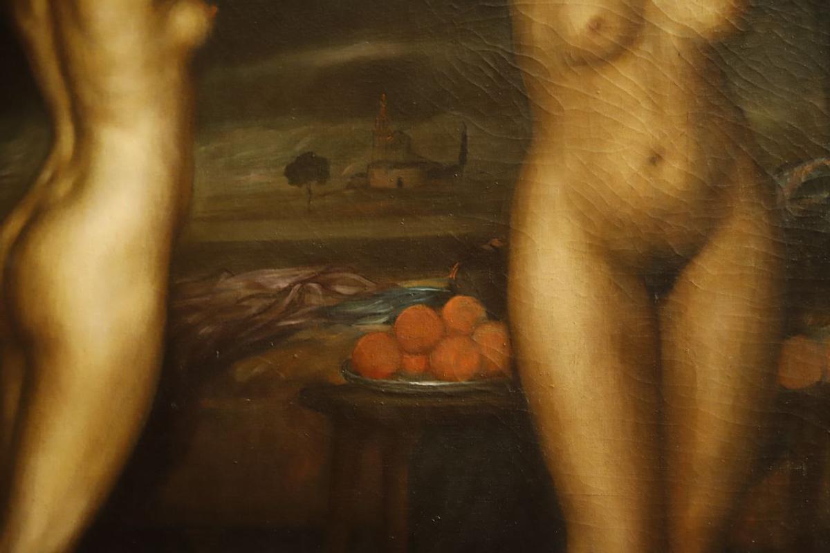 Un detalle del cuadro 'Rivalidad'.