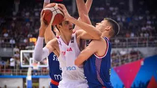 España cae ante Serbia en la final del Eurobasket sub-18