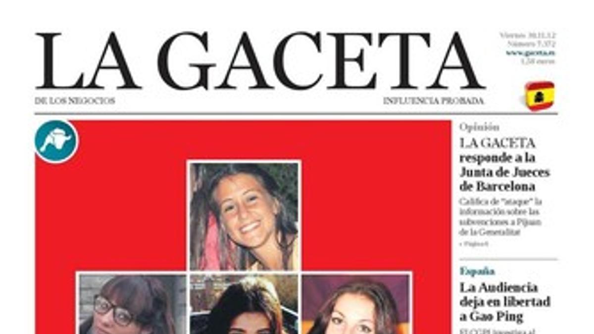 portada-la-gaceta-30-11-2012