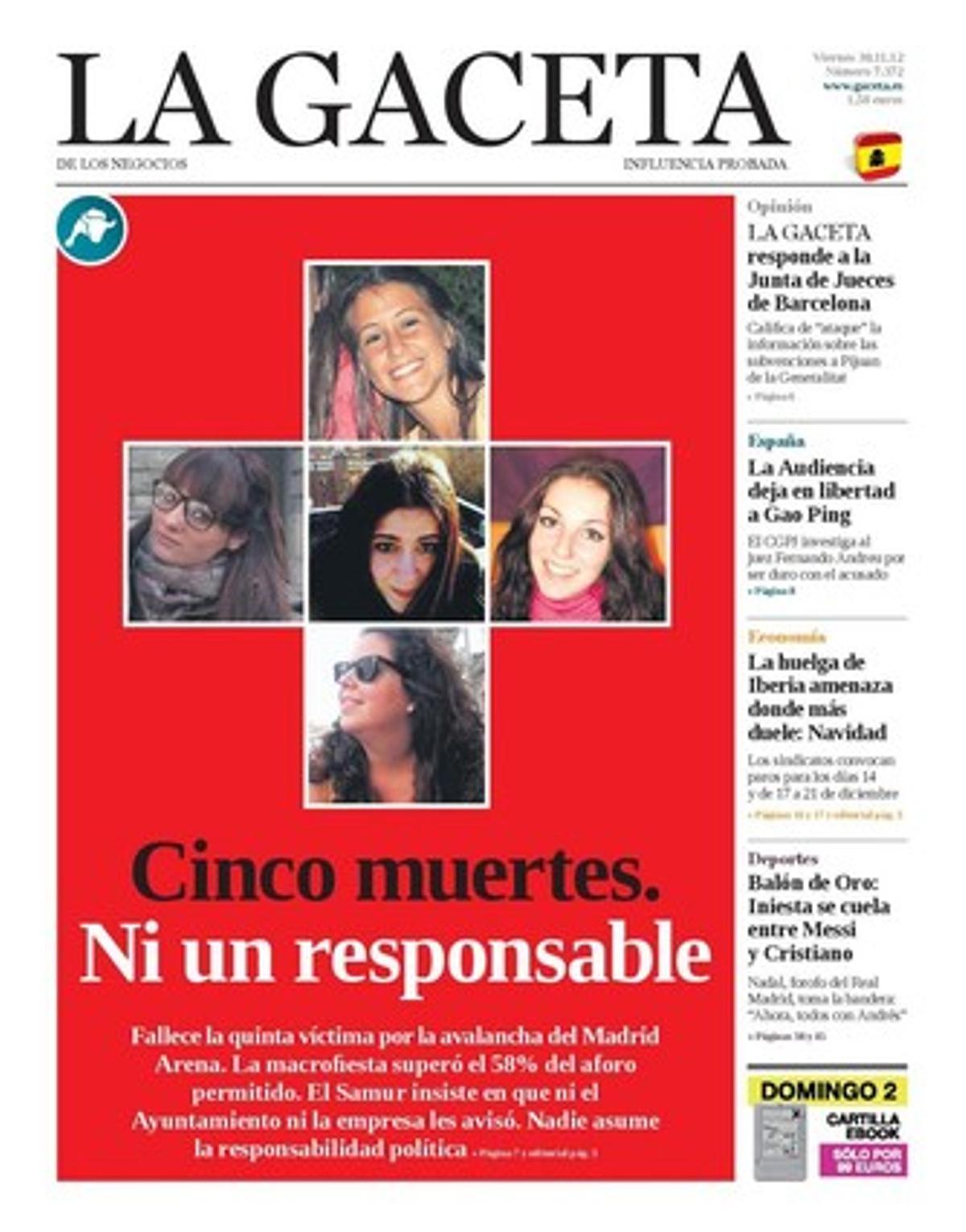 portada-la-gaceta-30-11-2012