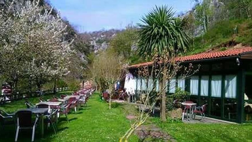 El restaurante en Anzó, concejo de Sobrescobio