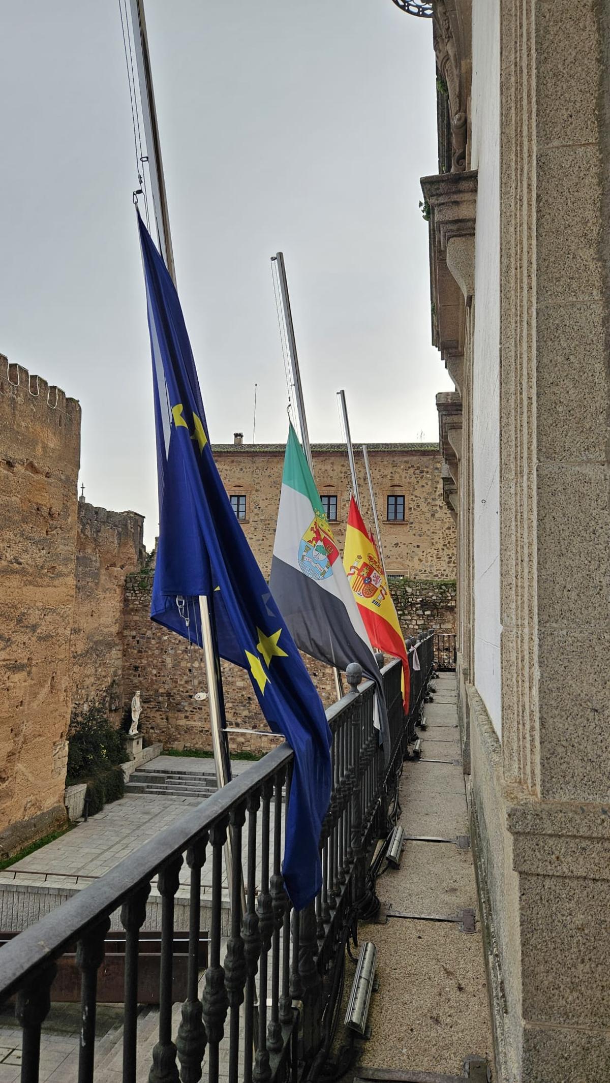 Vista desde el propio balcón municipal.