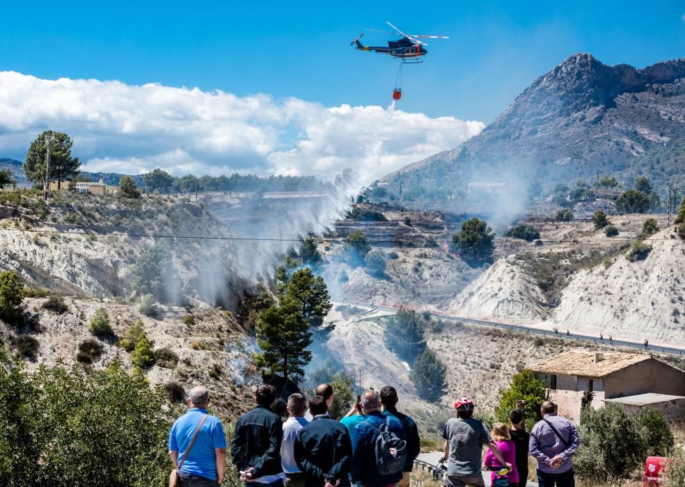 Incendio en Finestrat