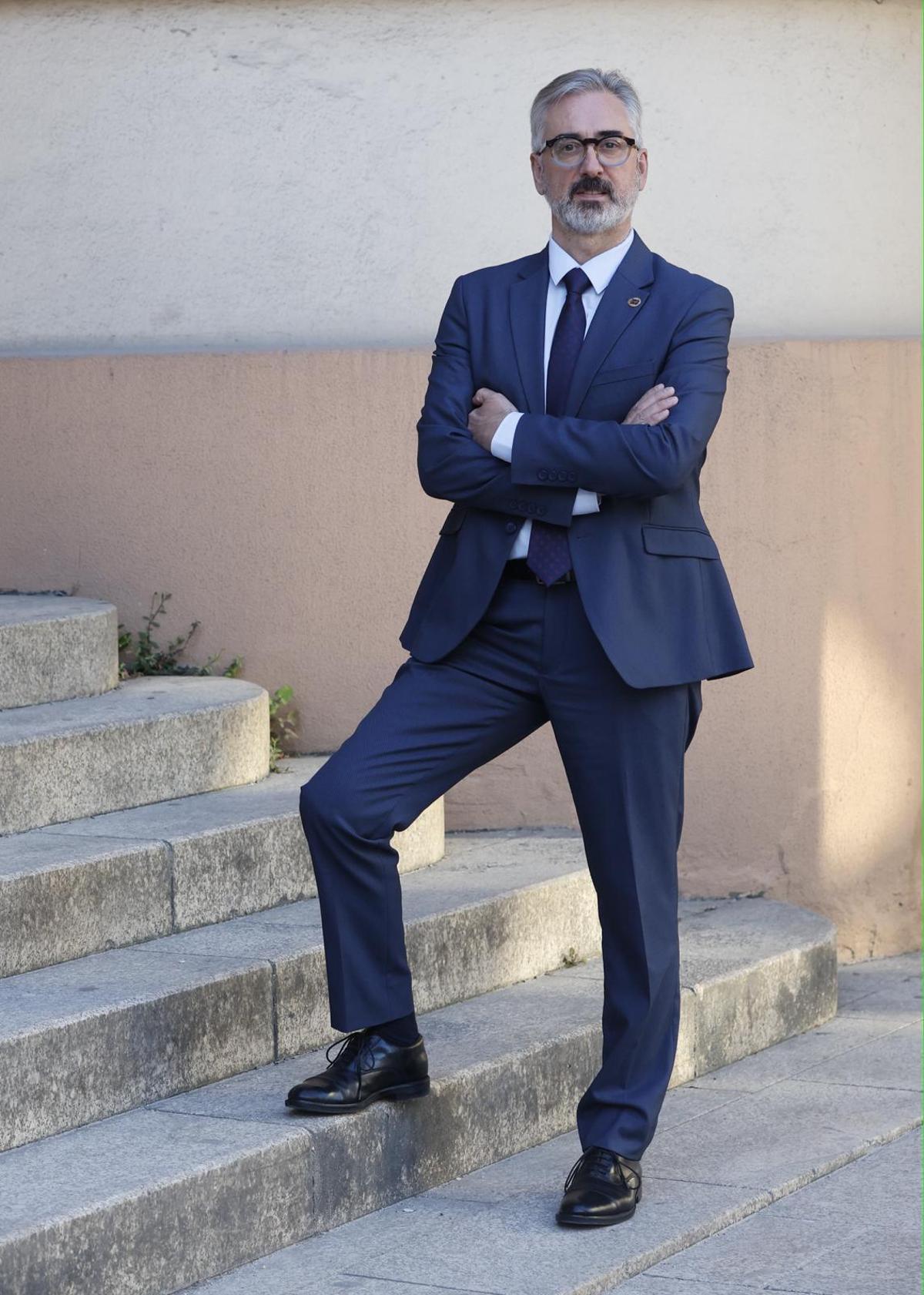 Eduardo Iglesias, presidente del Consello Galego de Colexios de Médicos.