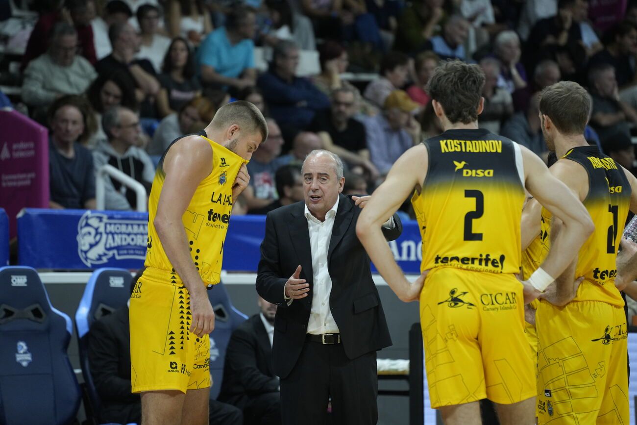 El partido Morabanc Andorra-CB Canarias, en imágenes