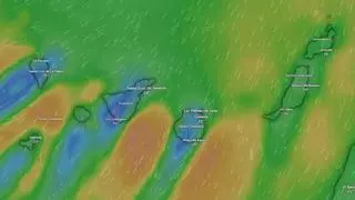 La Aemet eleva la previsión de calor en Canarias: hasta 34 grados y viento fuerte para hoy