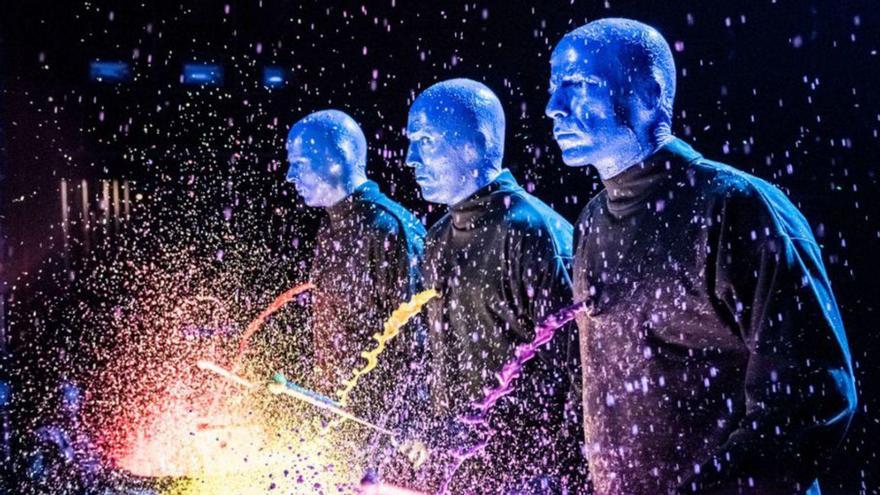 Blue Man Group amplía su estancia en Gran Canaria