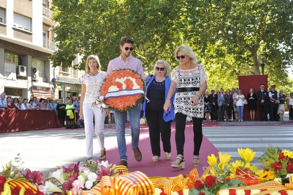 Ofrena de la Diada 2017 a Manresa