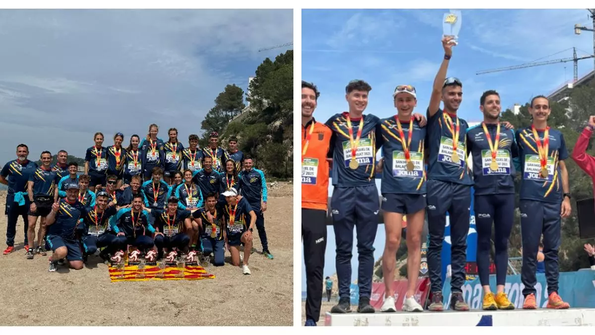 Catalunya triomfa al Campionat d*Espanya de trail a Eivissa