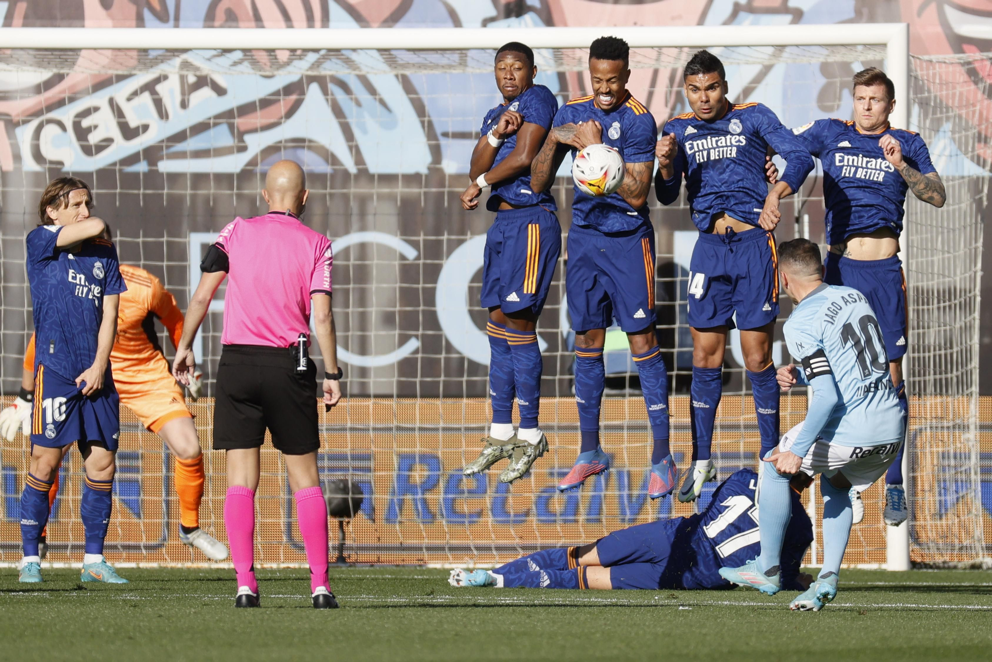 Celta de Vigo - Real Madrid, en imágenes