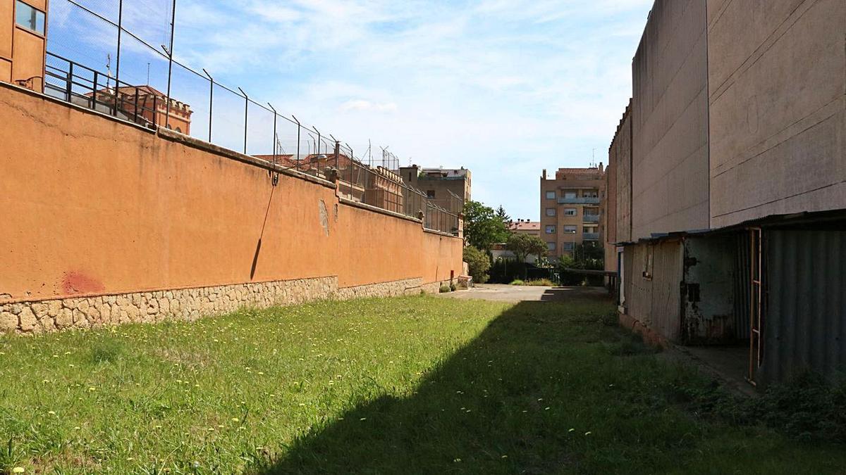 Part de la zona de jardins que properament s’obrirà a la ciutat. | ACN