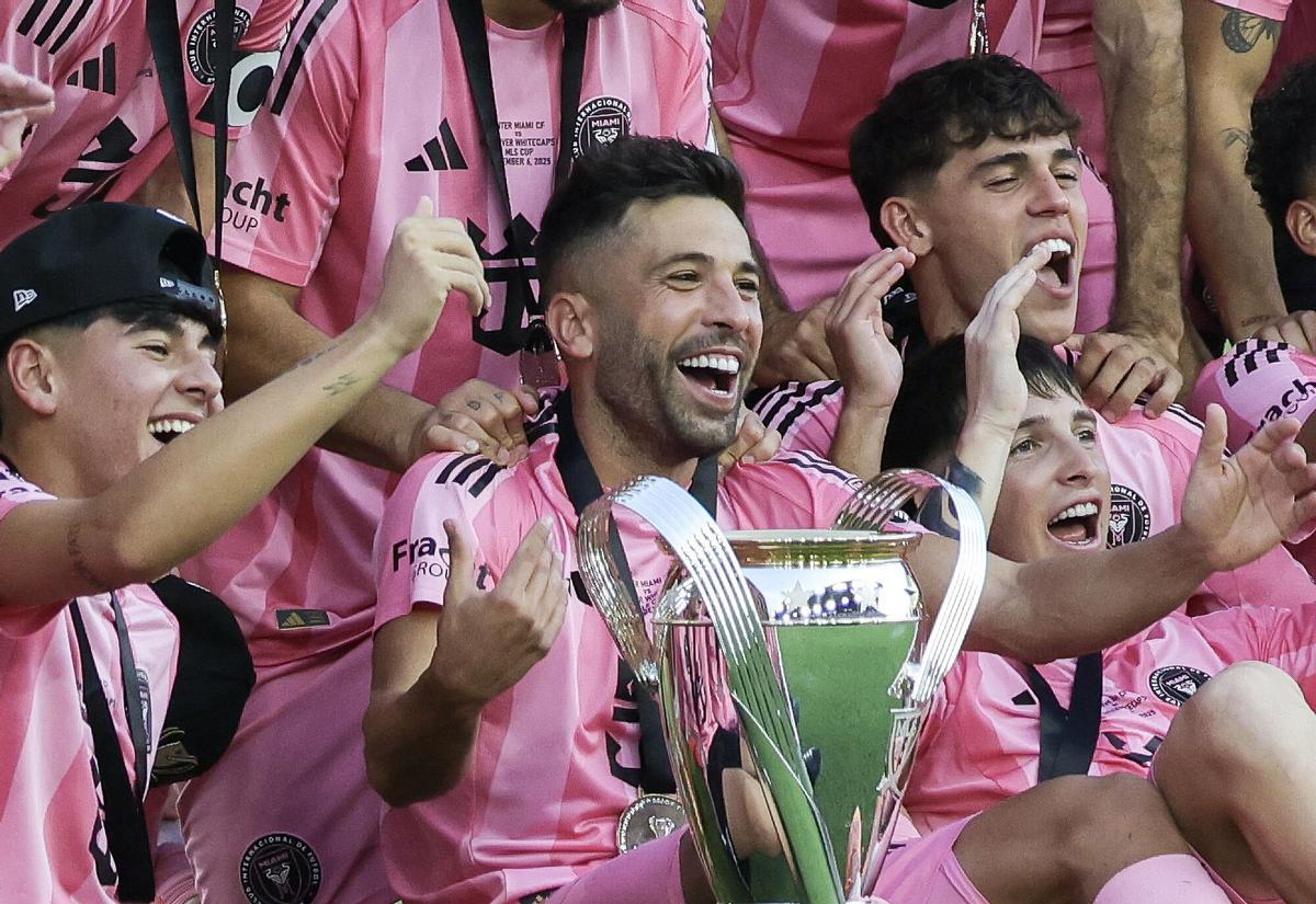 Jordi Alba se marchó de Estados Unidos como campeón