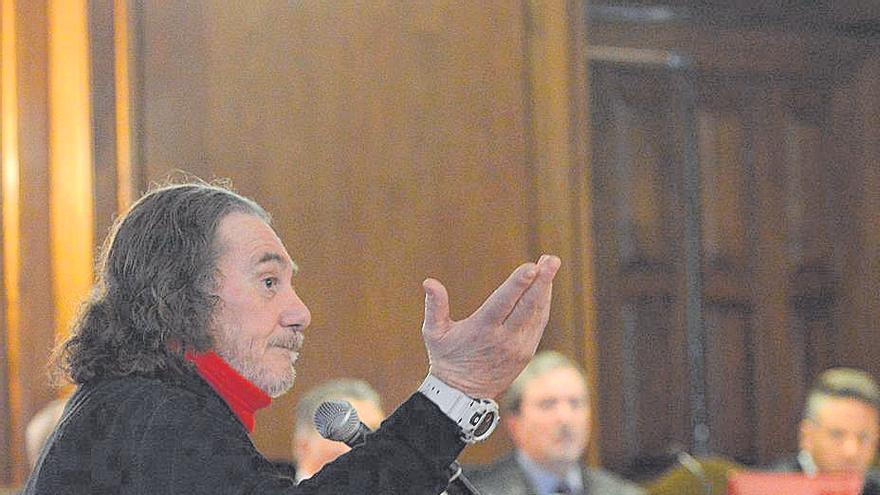 Sito Miñanco en el juicio por blanqueo en la Audiencia Provincial de Pontevedra.